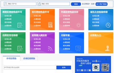 ICP經營許可證查詢與省內增值電信業務解析